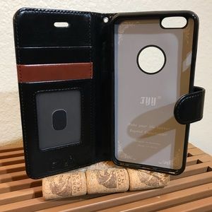 iPhone 7 Plus Leather Cardholder Case